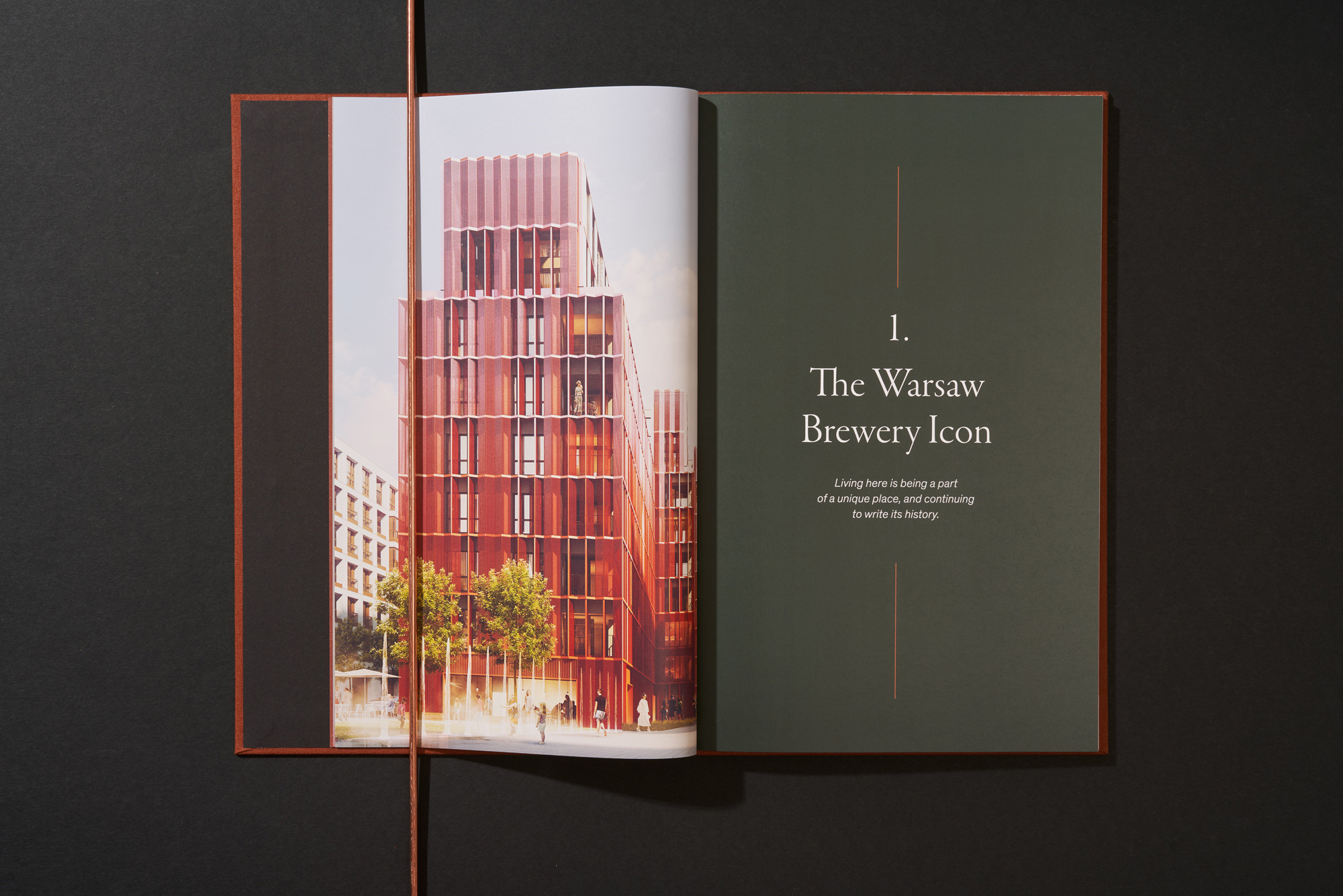 The Malthouse Apartments branding by e1 Collective property marketing agency