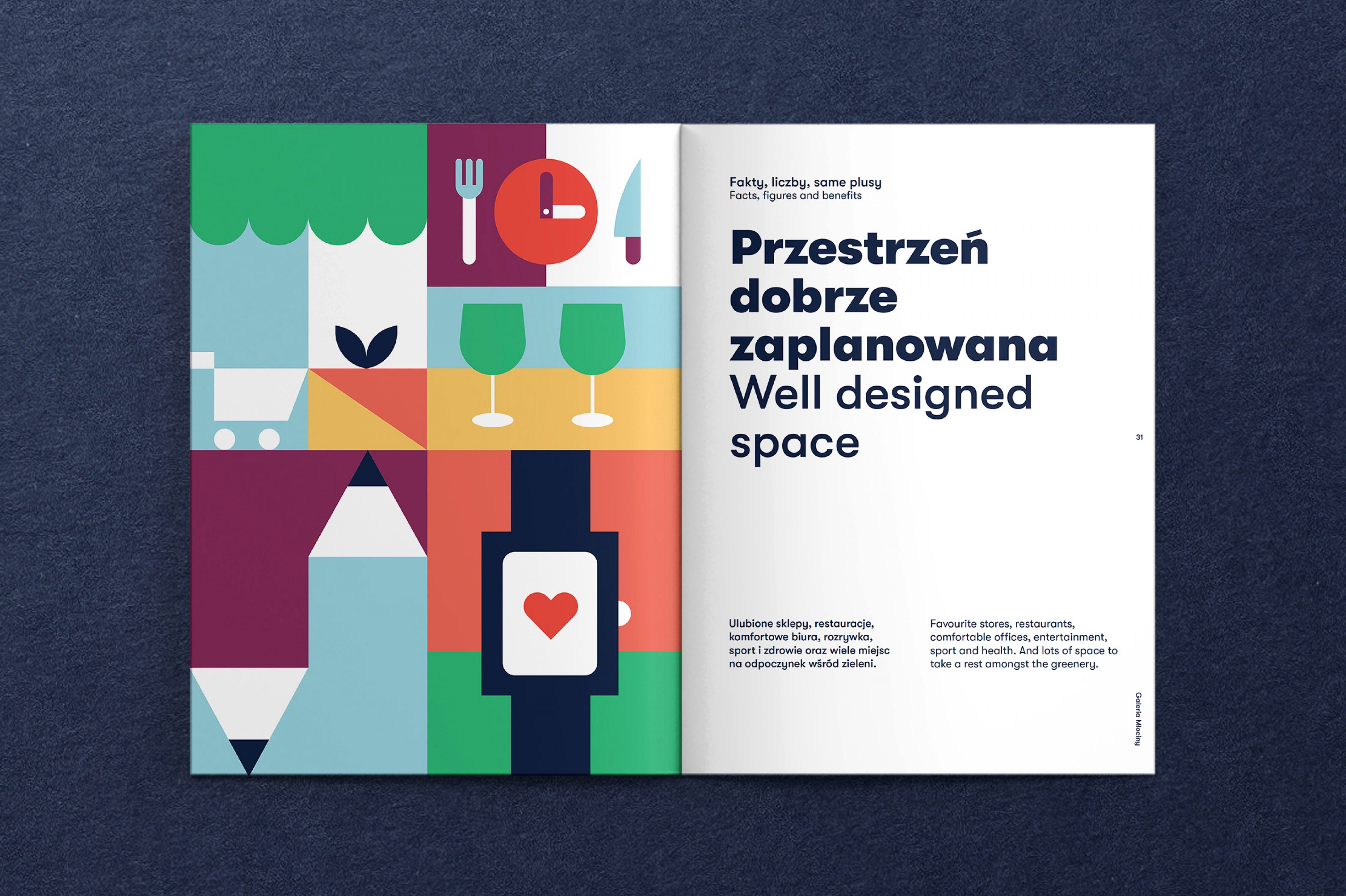 Galeria Młociny branding by e1 Collective property marketing agency