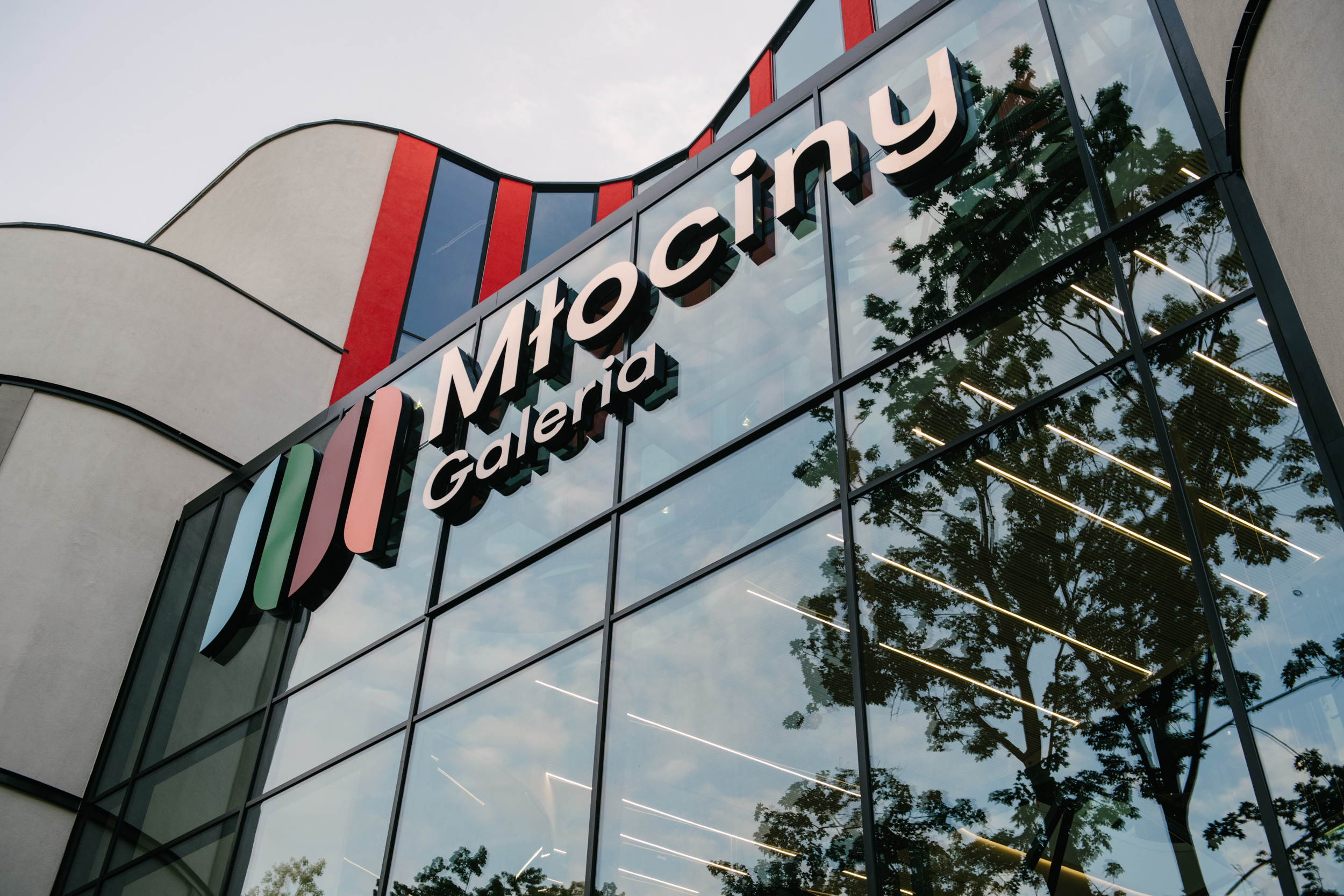 Galeria Młociny branding by e1 Collective property marketing agency