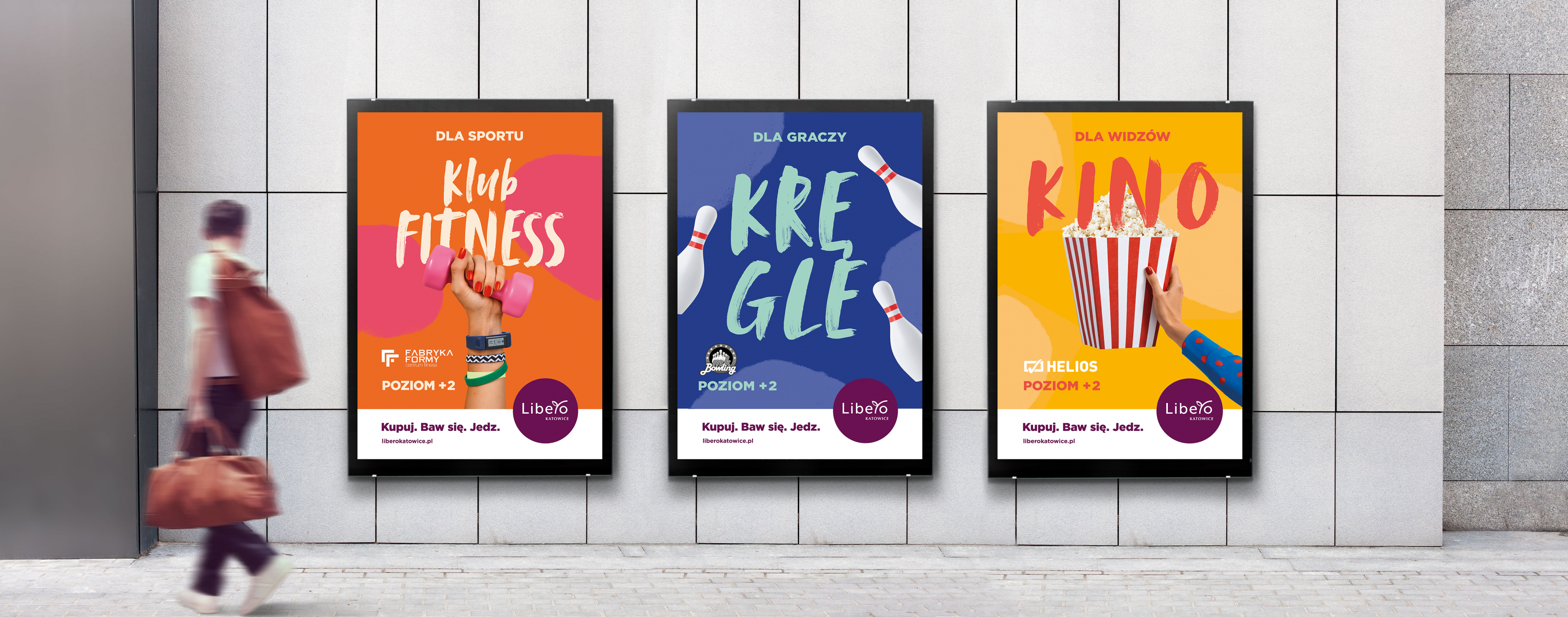 Libero Katowice opening campaign by e1 Collective creative agency