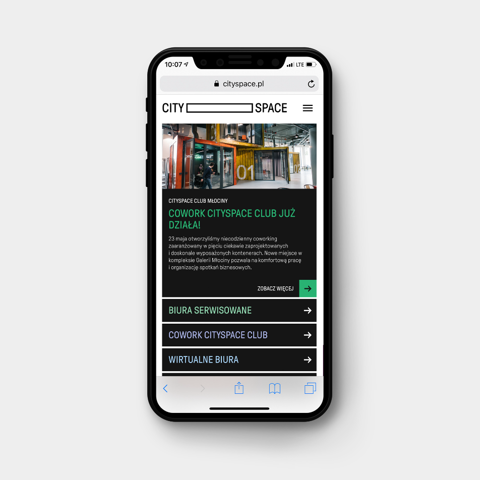 CitySpace branding by e1 Collective property marketing agency