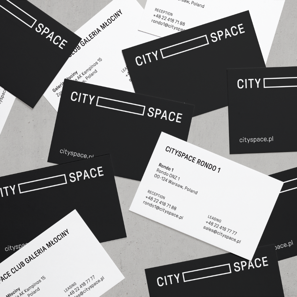 City Space branding by e1 Collective property marketing agency