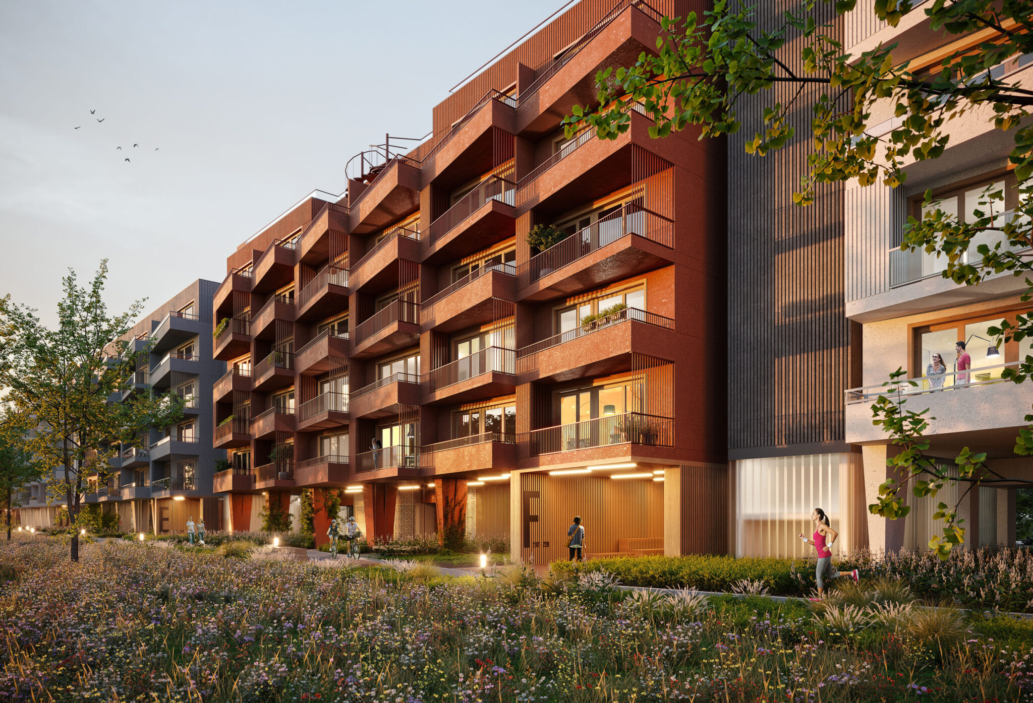 Apartamenty Rytm na Kabatach apartments branding by e1 Collective property marketing agency