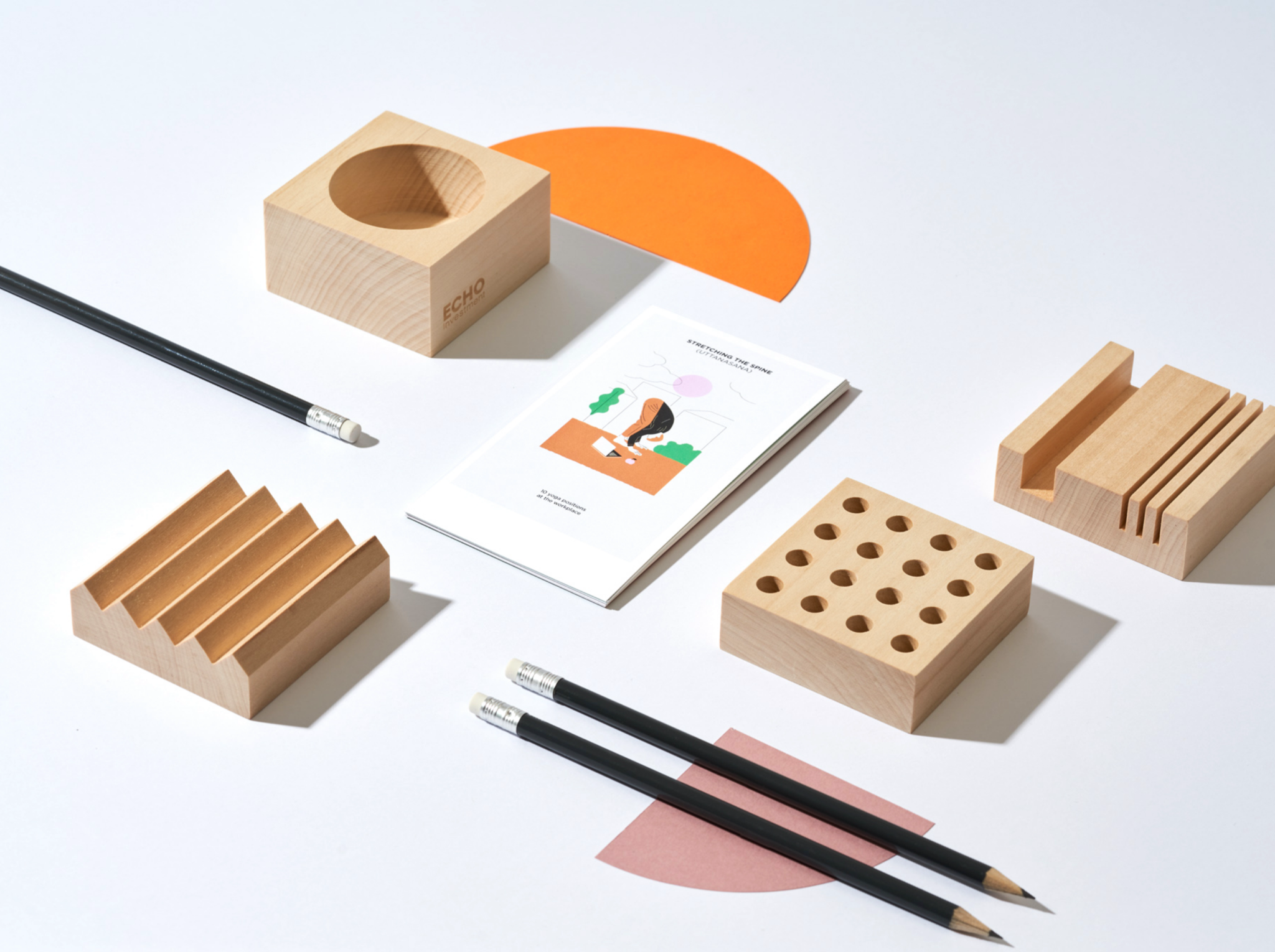 Office Yoga creative production by e1 Collective property marketing agency