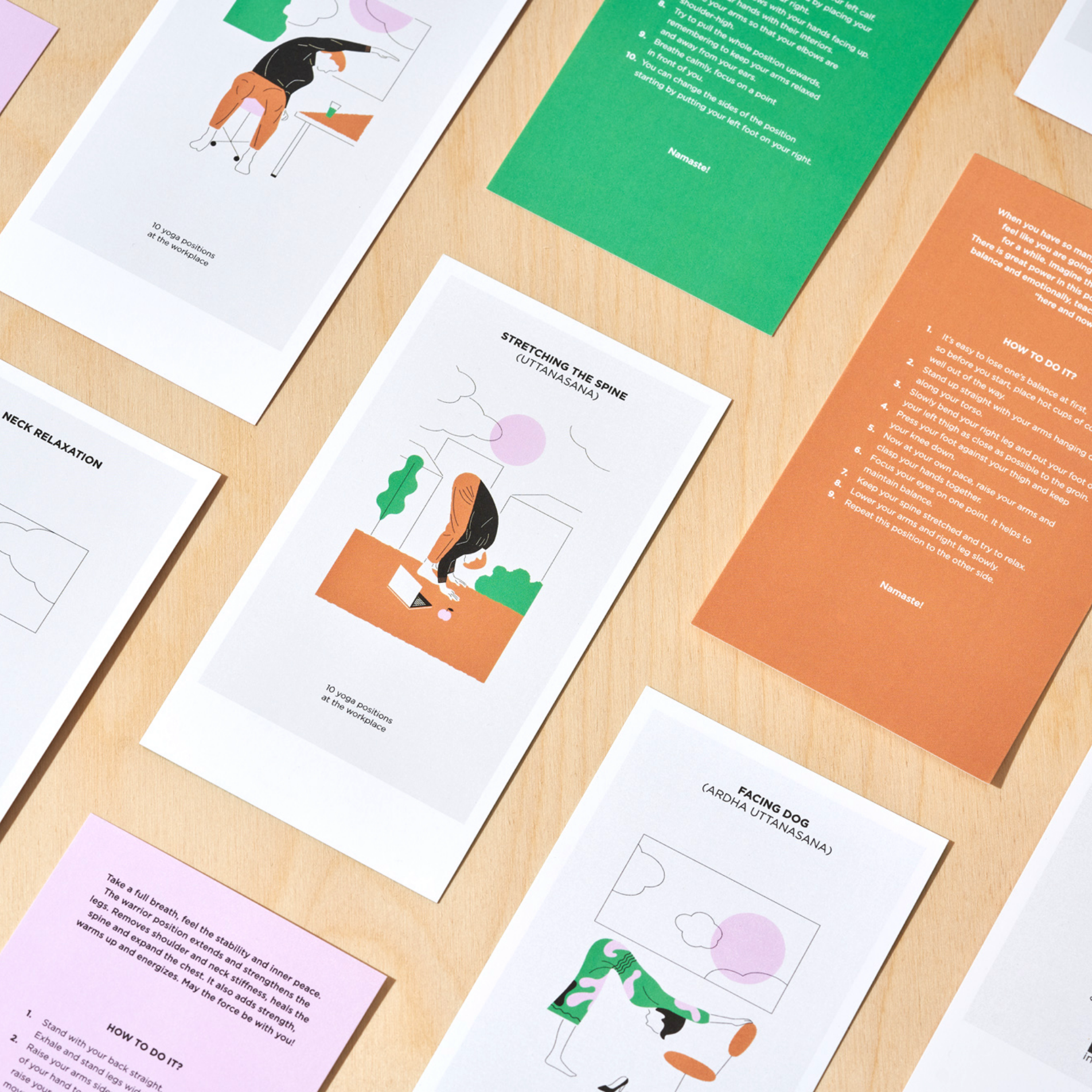 Office Yoga creative production by e1 Collective property marketing agency