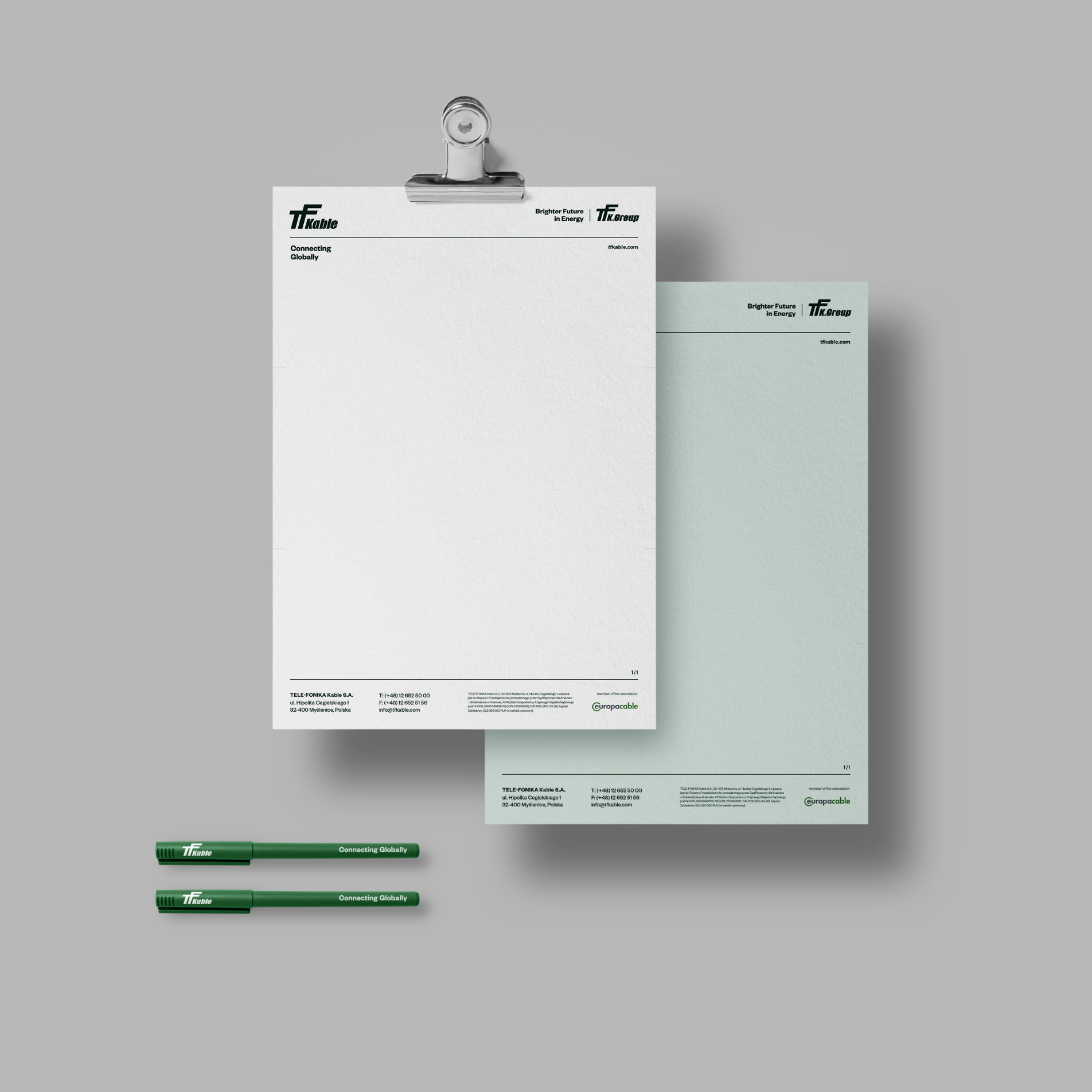 TFK.Group | TFKable | TELE-FONIKA Kable rebranding by e1 Collective creative agency