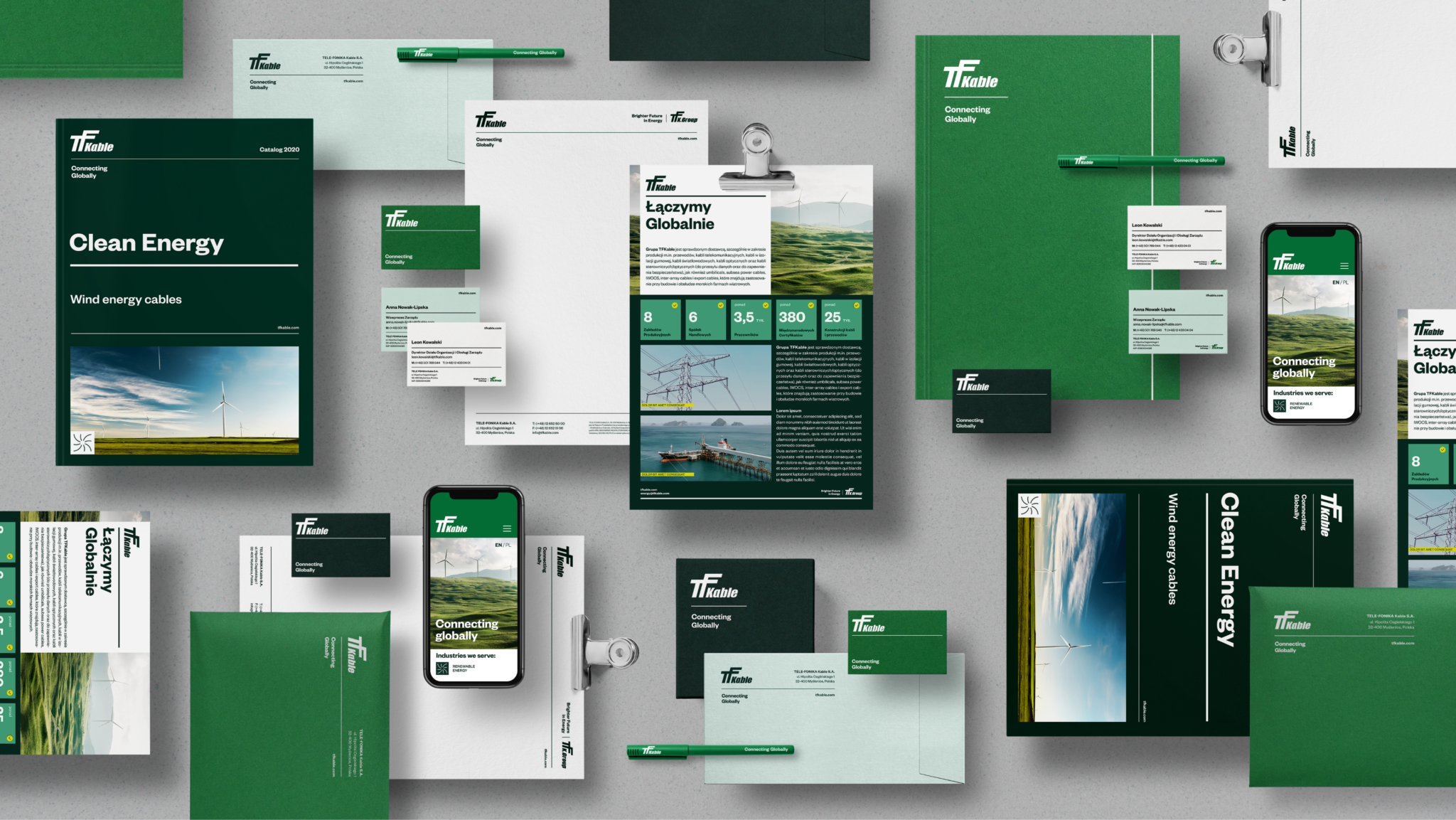TFK.Group | TFKable | TELE-FONIKA Kable rebranding by e1 Collective creative agency
