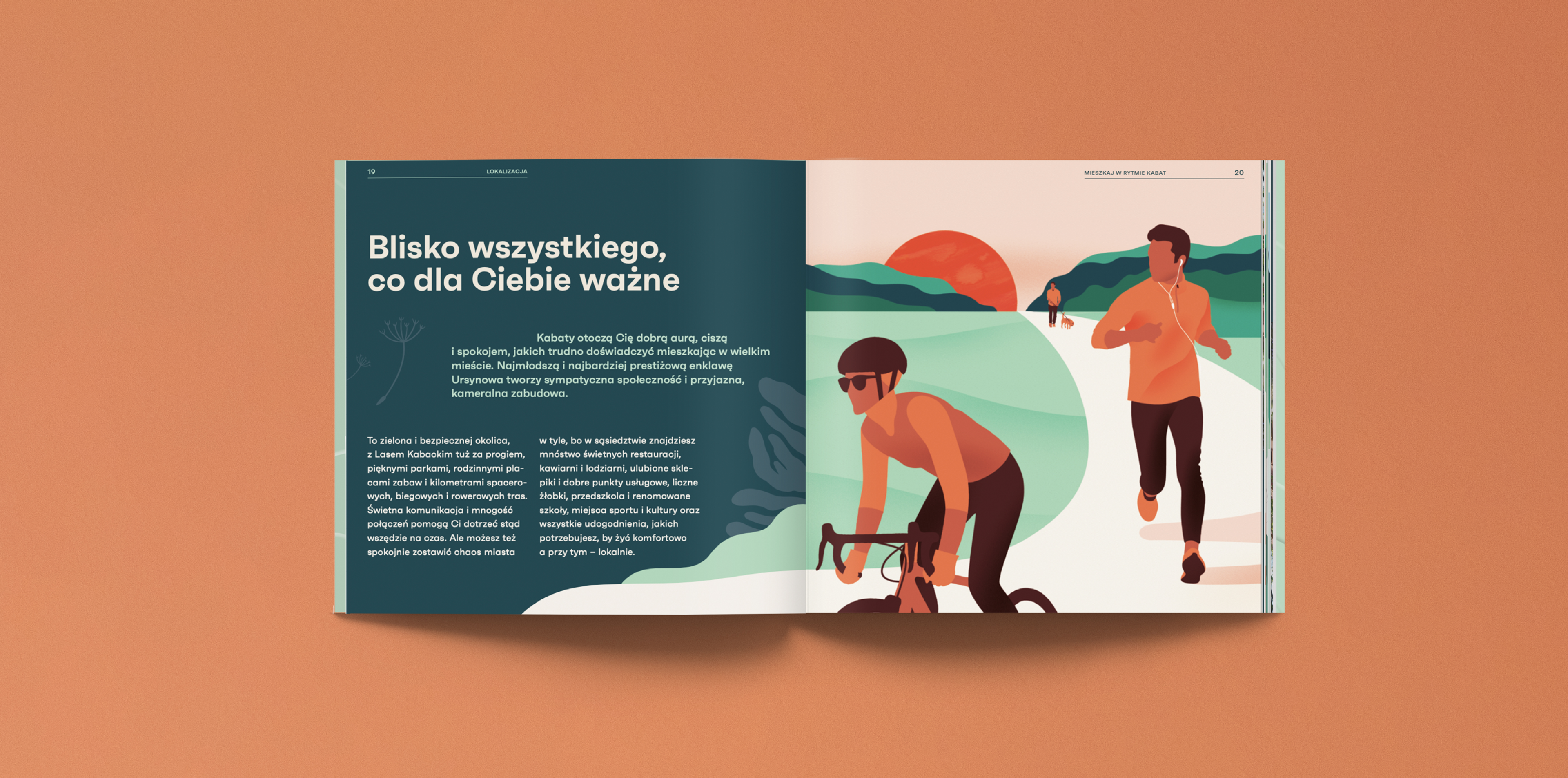 Apartamenty Rytm na Kabatach apartments brochure design and copywriting by e1 Collective property marketing agency